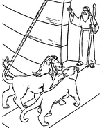 Ausmalbild Bibel die Arche Noah